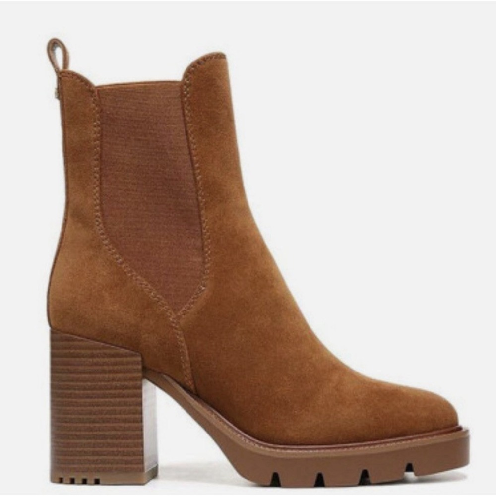 Sam Edelman Rollins Chelsea boots Brown Suede Size 11